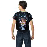 Image 6 of Aurelian Bubble Edit - All Over Print Crop Tee