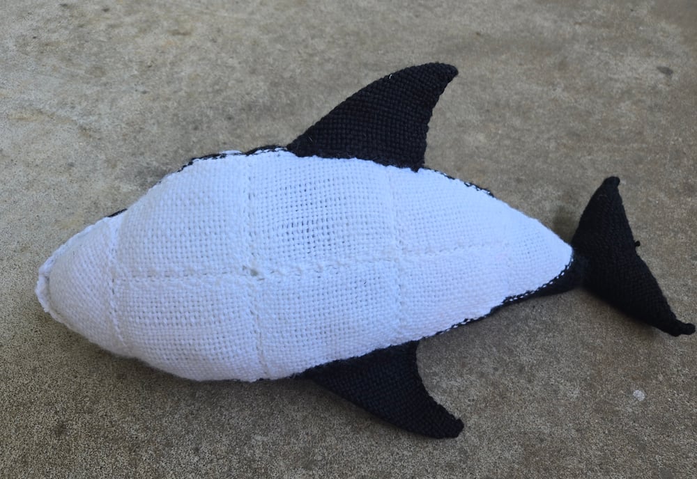 Image of Orca, Handmade Stuffie, Dice Guardian, Large
