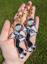 Image 1 of SMG4 Mr. Puzzles Keychain