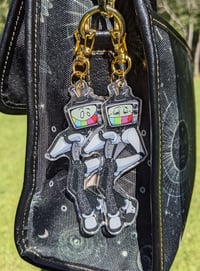 Image 2 of SMG4 Mr. Puzzles Keychain