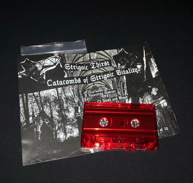 Strigoic Thirst : "Catacombs Of Strigoic Vitality" CS