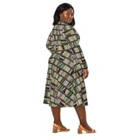Image 4 of The Shelf Life - Long Sleeve Midi Dress
