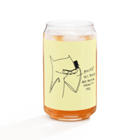 Image 1 of Can-shaped glass police? 