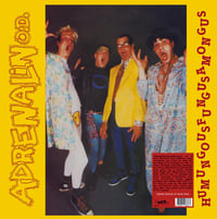 Adrenalin O.D. "HUMUNGOUSFUNGUSAMONGUS " LP (red vinyl)
