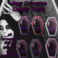 Image 2 of Ozzy Osbourne Charity Patch (Purple Font)