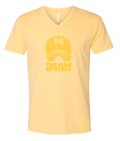 Image 1 of  Limited Edition - The Futile Company 'Connor Stalions Man of Steal' Michigan T-shirt.