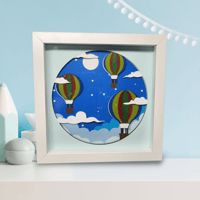 Image 2 of Air balloon shadow box 