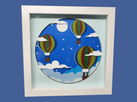 Image 1 of Air balloon shadow box 