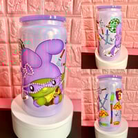 Image 1 of Ninja Turtles x Hello Kitty McDonald’s Collab Stainless Steel Bling Cup 🐢🎀✨