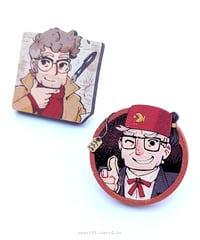 Image 5 of Cartoon / Wooden Pins