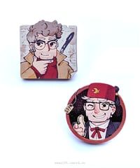 Image 4 of Cartoon / Wooden Pins