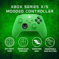 Xbox Series X/S Controller Modded - Velocity Green