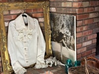 Image 1 of Ruffle button down 