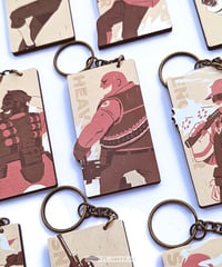 Image 2 of TF2 Classes / Wood Keychain