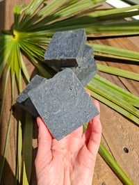 Image 1 of Whiskey, Charcoal & Vanilla Soap 