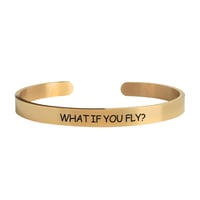 Image 2 of "What If You Fly" Uplifting Bracelet for Women and Men