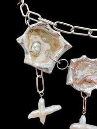 Image 2 of Triple Jingle Star Necklace 