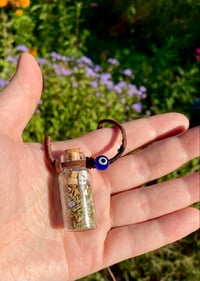 Spell Jar Necklace: Protection