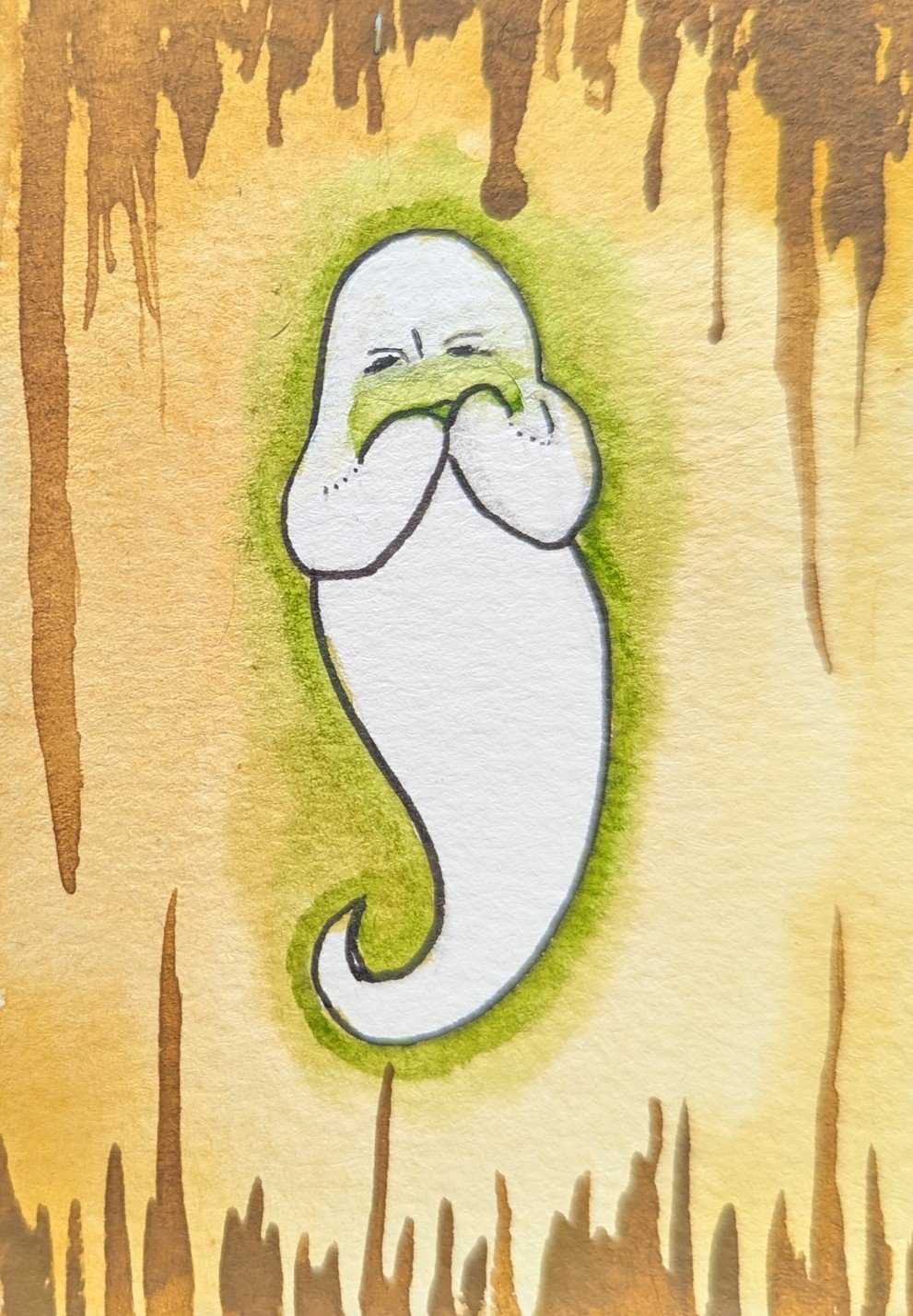 AuGhost 21 "REPULSE" ACEO