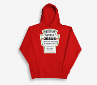 Catch up With Jesus Pullover Hoodie