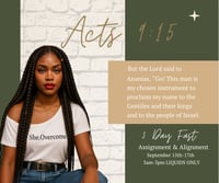 ACTS 9:15 3 Day Fast PDF JOURNAL 