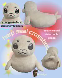 Image 5 of 40CM Harbor Seal Crossbody Bag 
