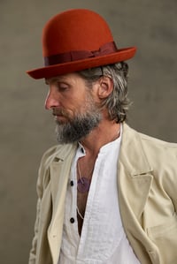 Image 3 of Chicken George Hat - Red Brick