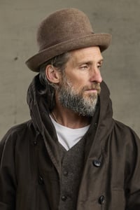 Image 3 of Chicken George Hat wool Felt - Coco Mix 