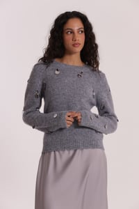 Image 3 of JERSEY PAILLETTES GRIS