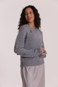 Image 5 of JERSEY PAILLETTES GRIS