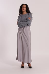 Image 8 of JERSEY PAILLETTES GRIS