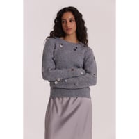 Image 1 of JERSEY PAILLETTES GRIS