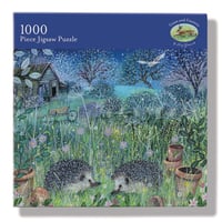 Image 1 of Lucy Grossmith: Hedgehogs (Coast & Country) 1000 Piece Jigsaw Puzzle