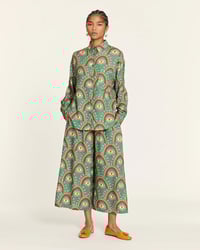 Image 4 of Pantalón culote BIG eyes con cintura elástica 