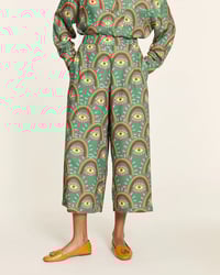 Image 2 of Pantalón culote BIG eyes con cintura elástica 