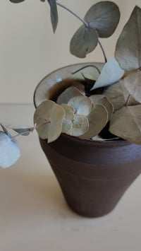 Image 2 of Wide Mouth Ochre Vase