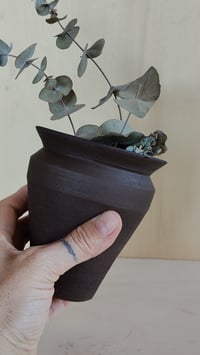 Image 3 of Wide Mouth Ochre Vase