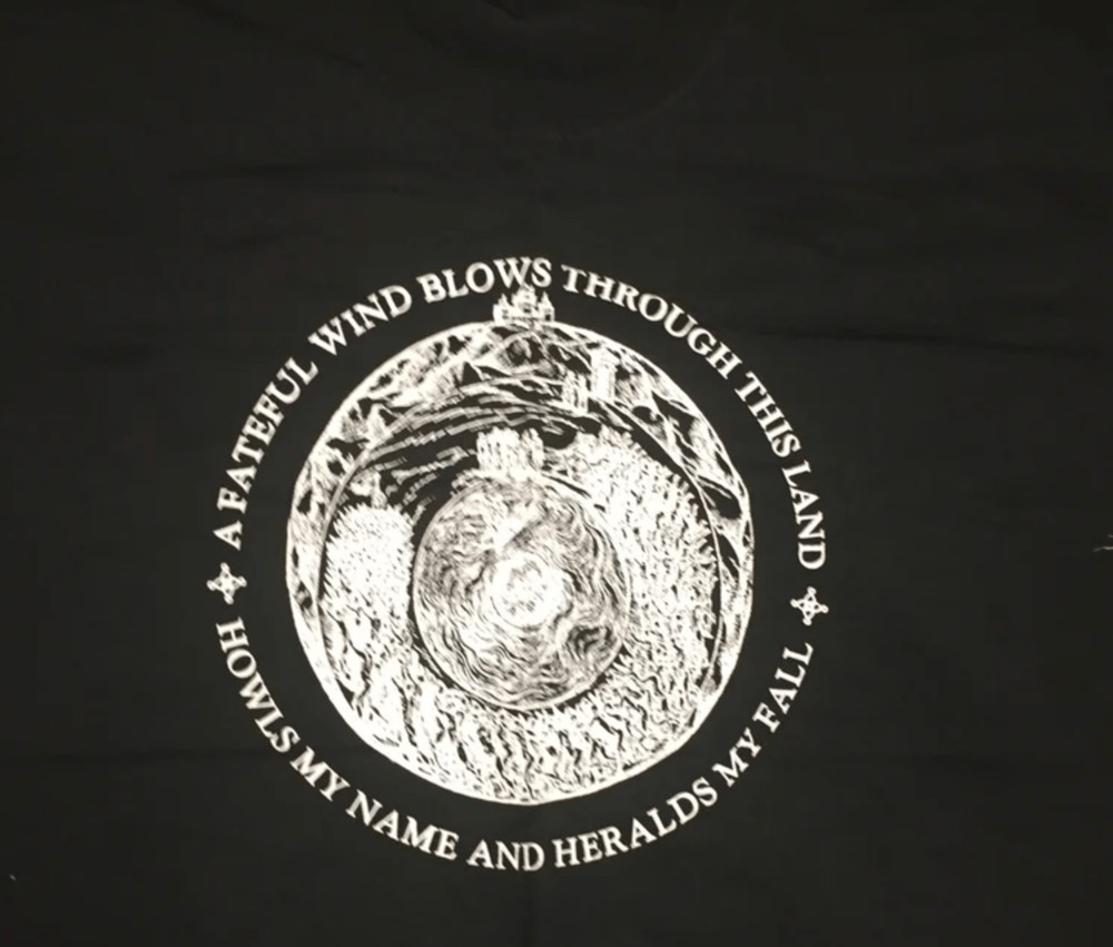 Image of Lyric Shirt - A Fateful Wind