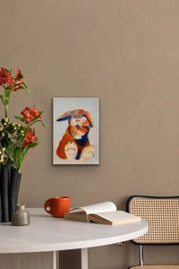 Image 2 of Orange Lop: oil painting: 8.5x11