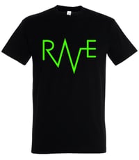 Image 1 of Rave Heartbeat T-shirt Black