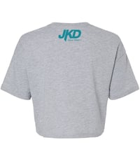 Image 2 of Happy Pill Crop - Grey