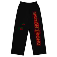 Ghost House Joggers - Red Font
