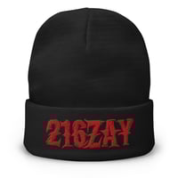 216Zay Embroidered Beanie