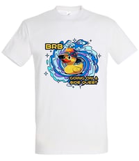 Image 1 of Ducky Side Quester T-shirt - White