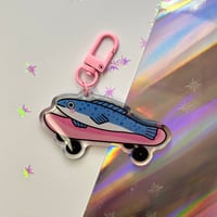 Image 1 of Skater Fish Keychain 