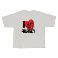 WHITE I ❤️ PHARMACY TEE