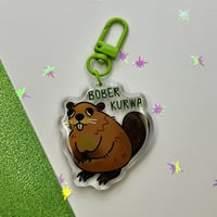 Image 1 of Bober Kurwa Keychain 