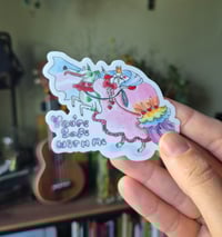 Image 1 of Safe with me vinyl sticker