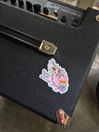 Image 2 of Safe with me vinyl sticker