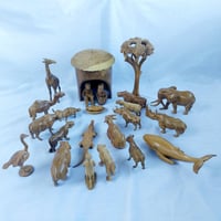 Image 5 of African Village Nativity Set